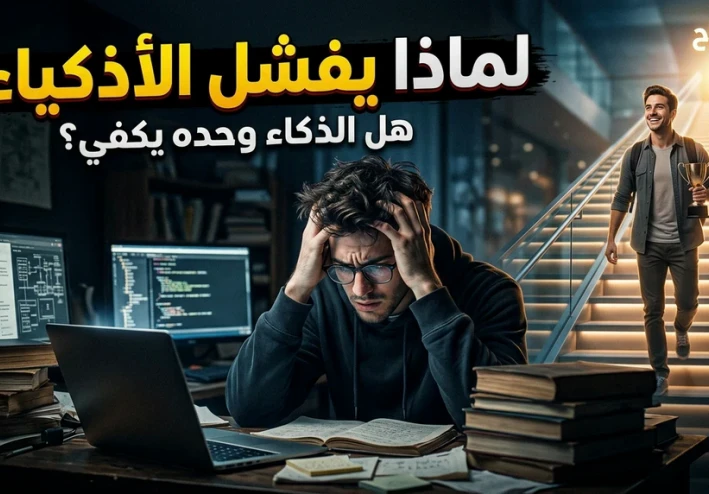 السبب الخفي الذي يجعل الأذكياء لا ينجحون