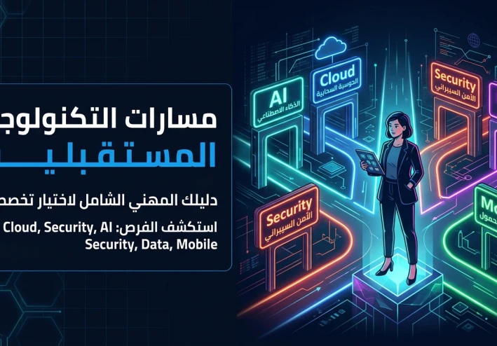 مستقبل التقنية: كيف تختار مجالك التقني وتبني مسيرة مهنية ناجحة؟