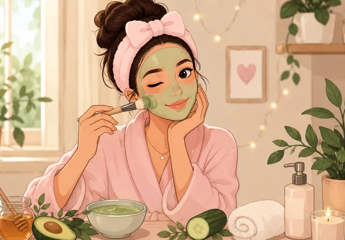 قبل العيد.. دلّعي نفسك واستعيدي جمالك الطبيعي بأبسط الماسكات المنزلية