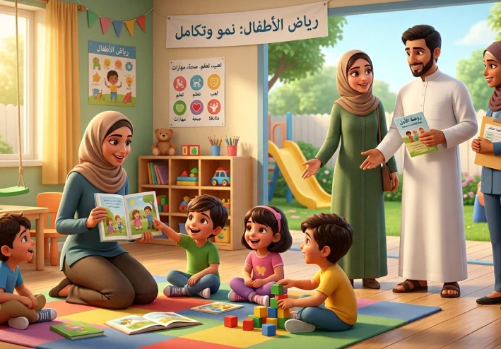 رياض الأطفال والتكامل بين الأسرة والمعلمة في تربية الطفل
