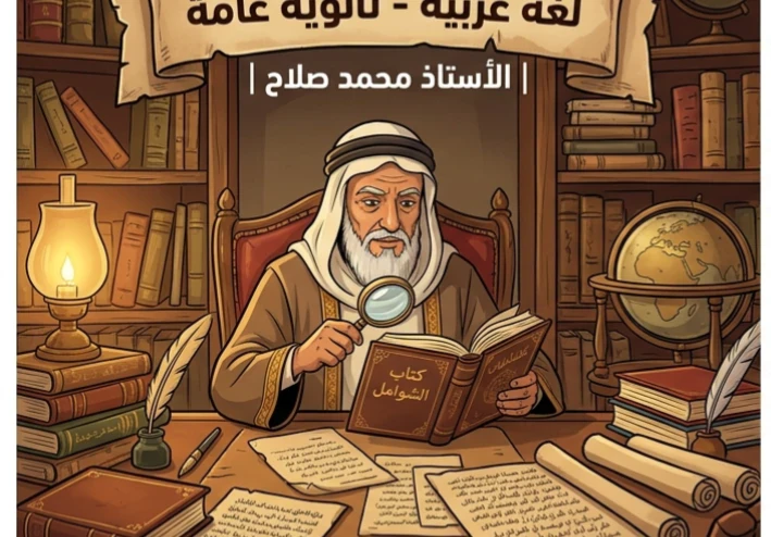 📒 أقوى مراجعة نهائية كتاب الشوامل لغة عربية 2026 للأستاذ محمد صلاح PDF | حمل المراجعة الشاملة مجانًا الآن