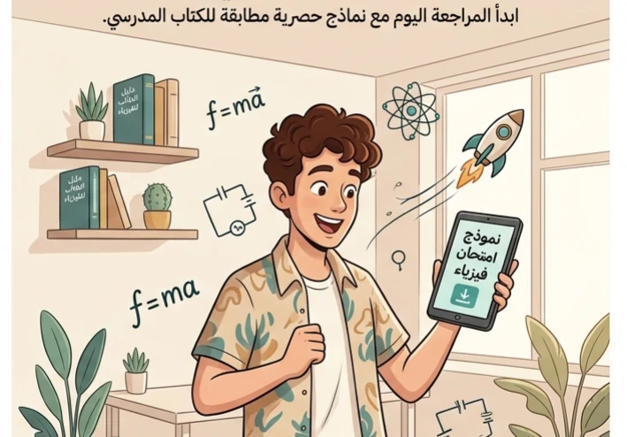 ⚠️ تحميل نماذج امتحانات الفيزياء تالته ثانوي 2026 PDF مجانًا | أقوى نماذج وزارة التربية والتعليم للتدريب قبل الامتحان