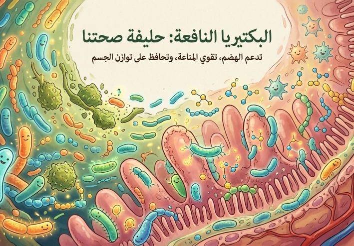 البكتيريا النافعة (ضيفك الخفي)
