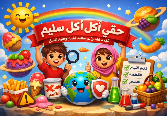حقّي آكل أكل سليم