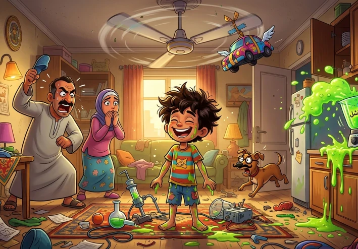 عبثيات الطفولة الجميلة