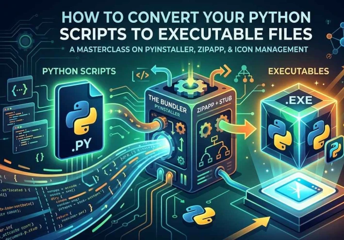 How to Convert your python scripts to executable files?