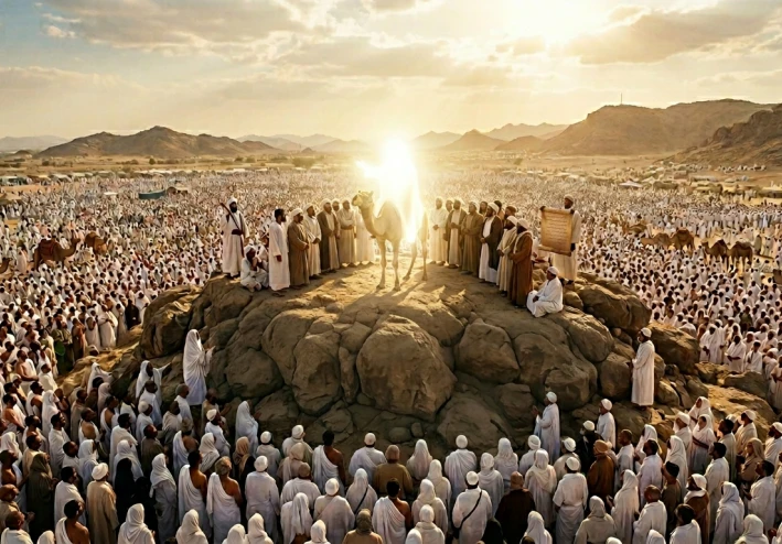 حين بكى وادي عرفات