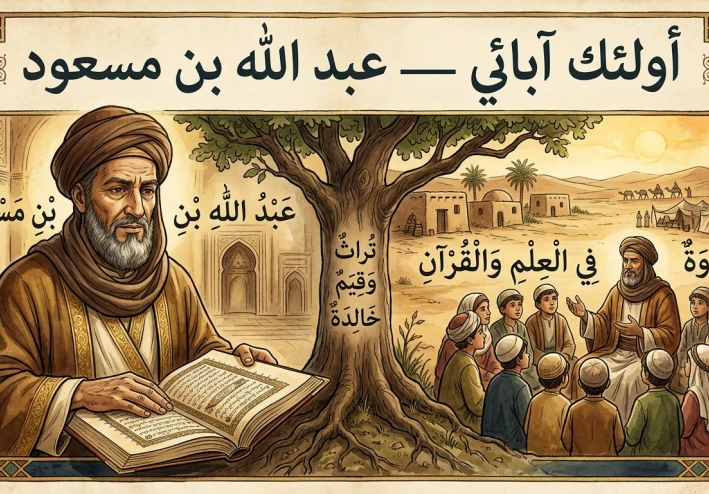 أولئك آبائي — عبد الله بن مسعود | صوت القرآن الذي هزّ قلوب الكفار