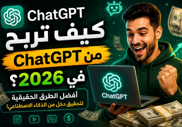 كيف تربح من ChatGPT  ومواقع الذكاء الاصطناعى في 2026؟