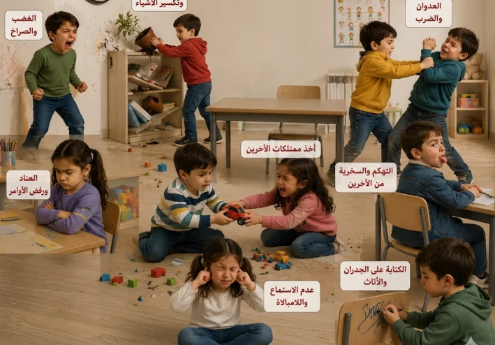لماذا يظهر السلوك المشكل عند الأطفال؟