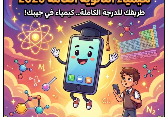 📥 كيمياء الثانوية العامة 2026 في جيبك.. حمل الآن مذكرة القاضي PDF واحجز الدرجة النهائية!