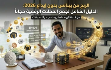 الربح من بينانس بدون إيداع : الدليل الشامل لجمع العملات الرقمية مجاناً