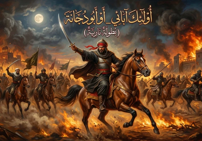 أولئك آبائي — أبو دجانة | بطولة نارية تهز ميادين القتال
