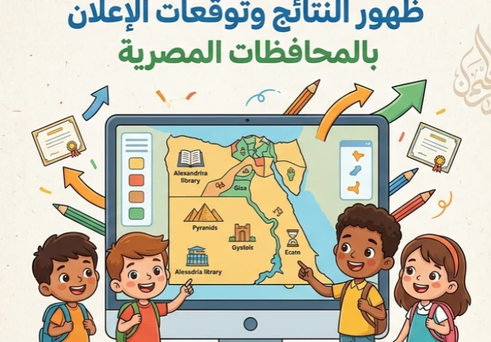 📥 نتيجة الصف السادس الابتدائي 2026 بالاسم ورقم الجلوس.. موعد ظهور النتائج رسميًا في جميع المحافظات المصرية