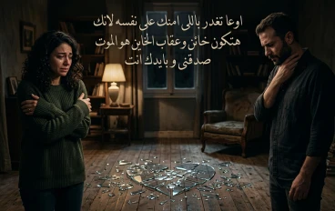 اوعا تغدر باللى امنك على نفسه لانك هتكون خائن وعقاب الخاين هو الموت صدقنى و بايدك انت