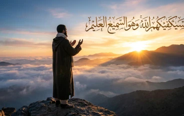 "فسيكفيكهم الله وهو السميع العليم"