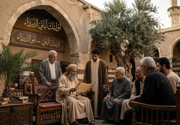أولئك آبائي — أبو الدرداء حكمة تهزم ضجيج الدنيا