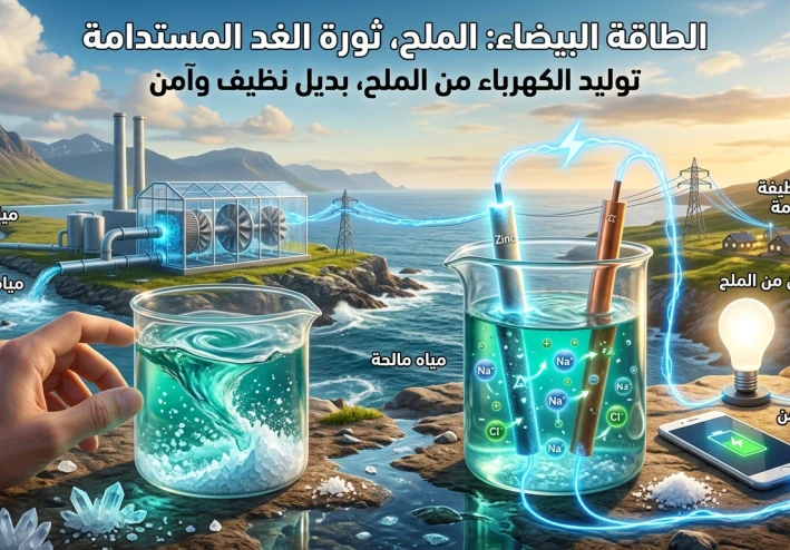 الطاقة البيضاء لتوليد الكهرباء