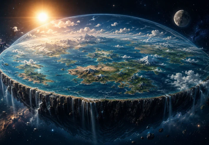 ? What If the Earth Were Flat