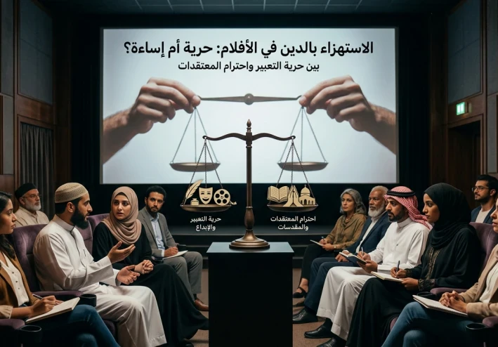 الاستهزاء بالدين في الأفلام: بين حرية التعبير وتجاوز الخطوط الحمراء