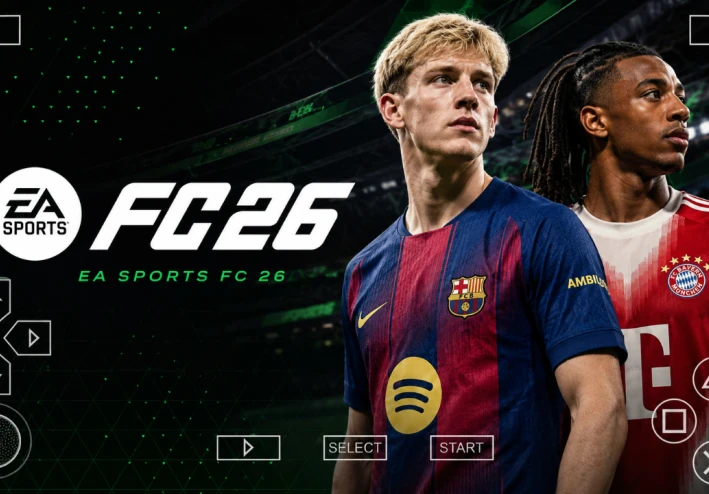 EA Sports FC 26 Ppsspp (Fifa 26 Psp) New Update Ps5 Camera Android Offline Download