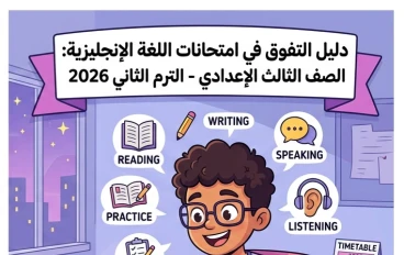 📕 أقوى امتحانات اللغة الإنجليزية للصف الثالث الإعدادي الترم الثاني 2026 PDF بالإجابات | مراجعة نهائية تضمن التفوق