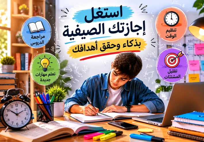 أفضل طرق استغلال الإجازة الصيفية للطلاب قبل الثانوية العامة