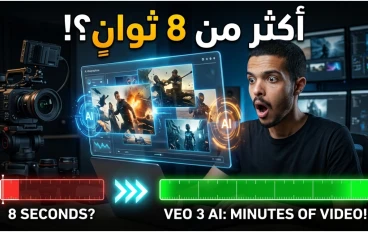 اصنع فيديوهات احترافية طويلة بالذكاء الاصطناعي باستخدام Veo 3 مجانًا | بدون اشتراك أو خبرة مسبقة