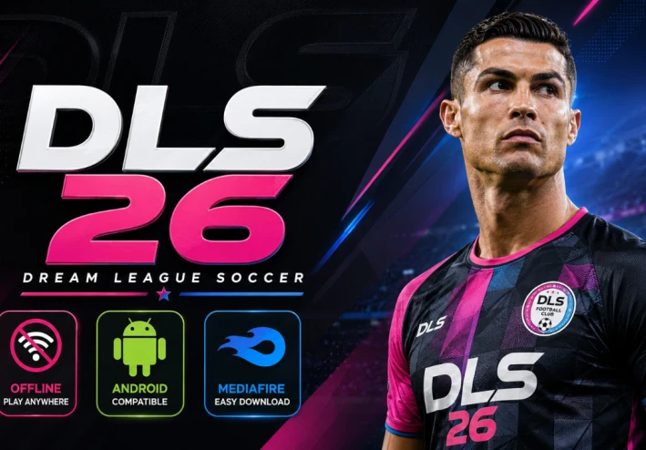 DLS 19 Mod DLS 26 (Dream League 26) New Update Apk Obb Offline Download