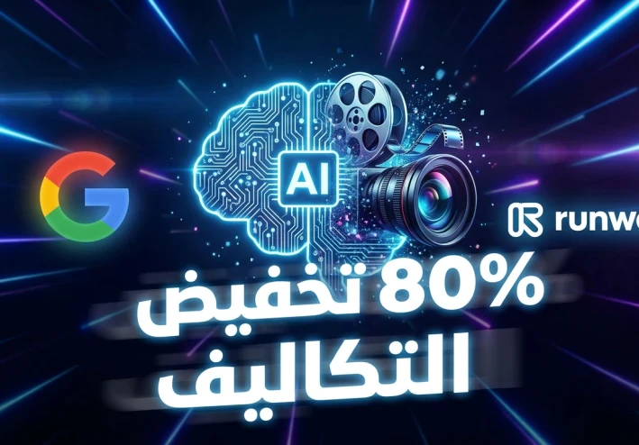 ثورة الفيديو بالذكاء الاصطناعي 2026: كيف خفّض Google Veo وRunway Gen-3 تكاليف الإنتاج بنسبة 80%؟