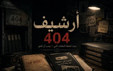 أرشيف 404: الملفات التي لم يكن يفترض أن أجدها