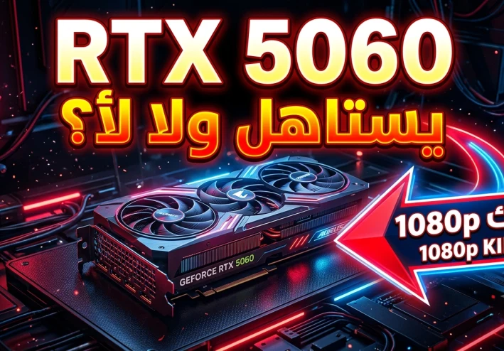 مراجعة RTX 5060: هل هو أفضل كرت 1080p في 2026؟
