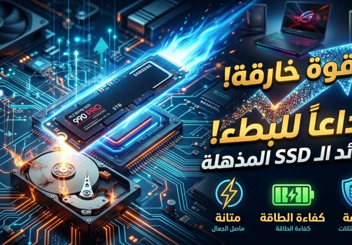 ثورة التخزين الرقمي: دليل شامل لفوائد هاردات SSD وأنواعها المختلفة