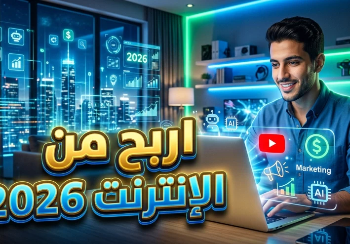 أفضل 10 طرق للربح من الإنترنت في 2026 للمبتدئين وتحقيق دخل حقيقي من المنزل