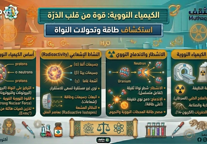 الكيمياء النووية: قوة من قلب الذرة