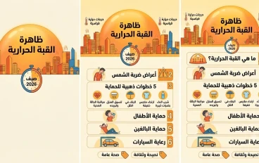 دليل النجاة من  "القبة الحرارية"  2026  كيف تحمي نفسك وعائلتك من طقس الصيف الجنوني؟