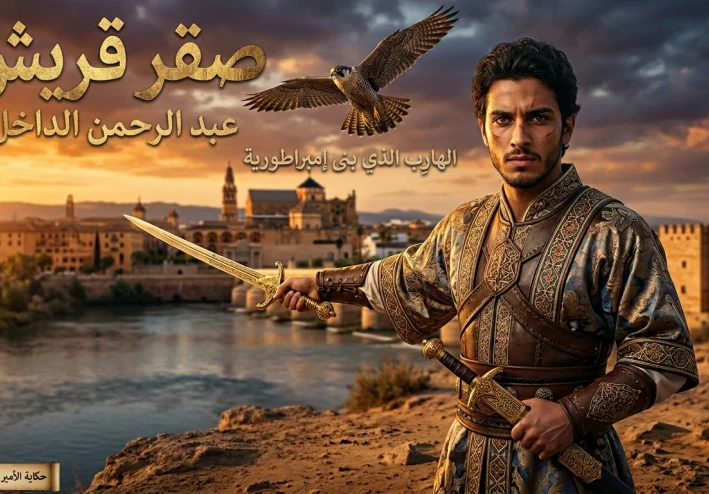 👑 صقر قريش: الهارب الذي بنى إمبراطورية من الرماد