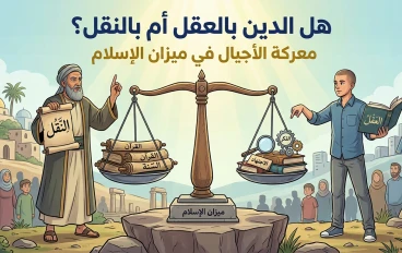 هل الدين بالعقل أم بالنقل؟ معركة الأجيال في ميزان الإسلام — مدعومًا بالأدلة الشرعية