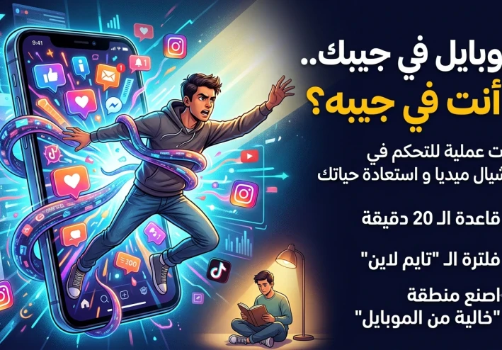 دليلك الذكي للنجاة من إدمان الهاتف