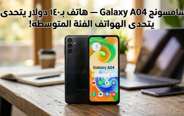 سامسونج Galaxy A04 — هاتف بـ١٤٠ دولار يتحدى الهواتف الفئة المتوسطة!  هل يستحق كل قرش؟ المراجعة الكاملة التي لا تجد غيرها!