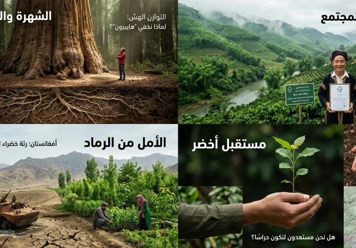 لغز الجذور السطحية