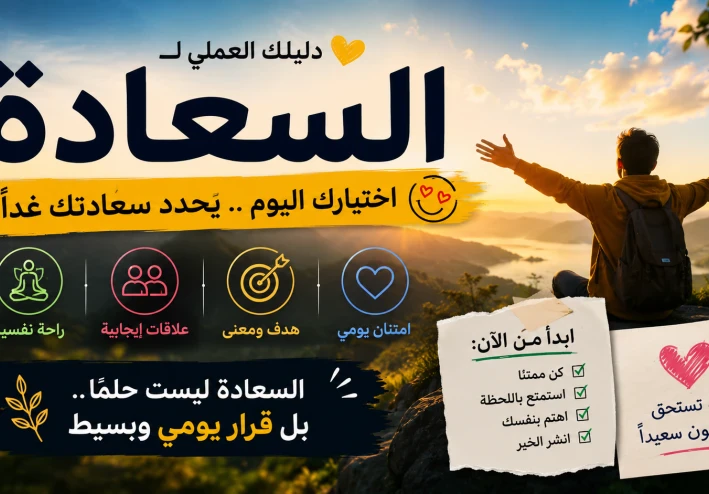 لماذا بعض الناس دايماً سعداء؟ — السر الذي لا يعرفه الكثيرون