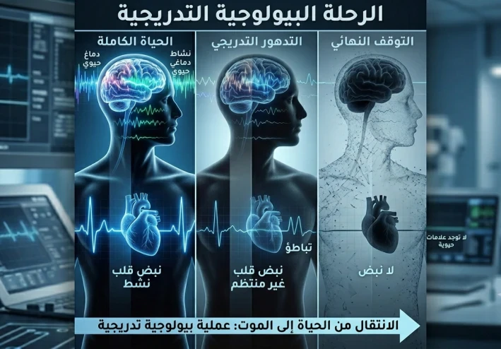 الموت لا يأتي في لحظة مفاجئة: كيف ساعد التقدم العلمي على فهم المراحل الأخيرة من الحياة