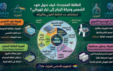 الطاقة المتجددة: كيف نحول ضوء الشمس وحركة الرياح إلى تيار كهربائي؟