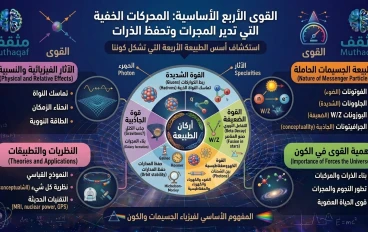 القوى الأربع الأساسية: المحركات الخفية التي تدير المجرات وتحفظ الذرات