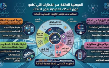 الموصلية الفائقة: سر القطارات التي تطفو فوق السكك الحديدية بدون احتكاك