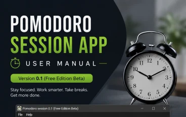Pomodoro Session (Free Edition) First public version
