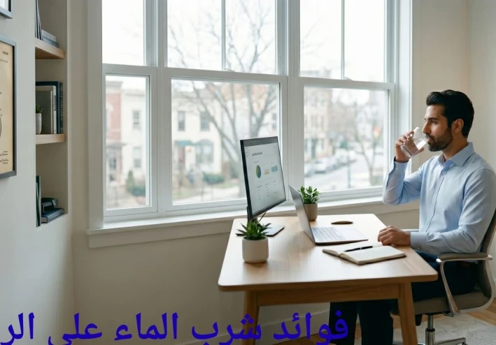فوائد شرب الماء على الريق