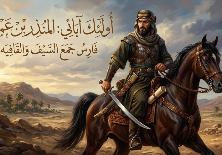 أولئك آبائي _ الصحابي المنذر بن عمرو