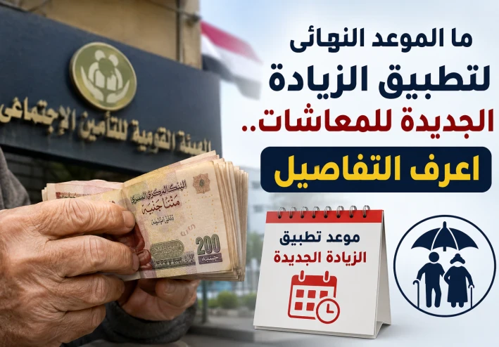 ما الموعد النهائي لتطبيق الزيادة الجديدة للمعاشات.. اعرف التفاصيل